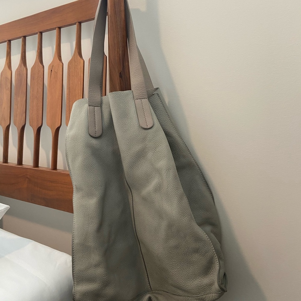 L.A.M.B leather tote bag.